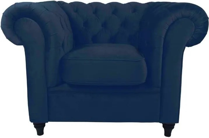 Fauteuil - Giethoorn - Kronos fluweel blauw 9