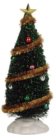 Sparkling green christmas tree large LEMAX