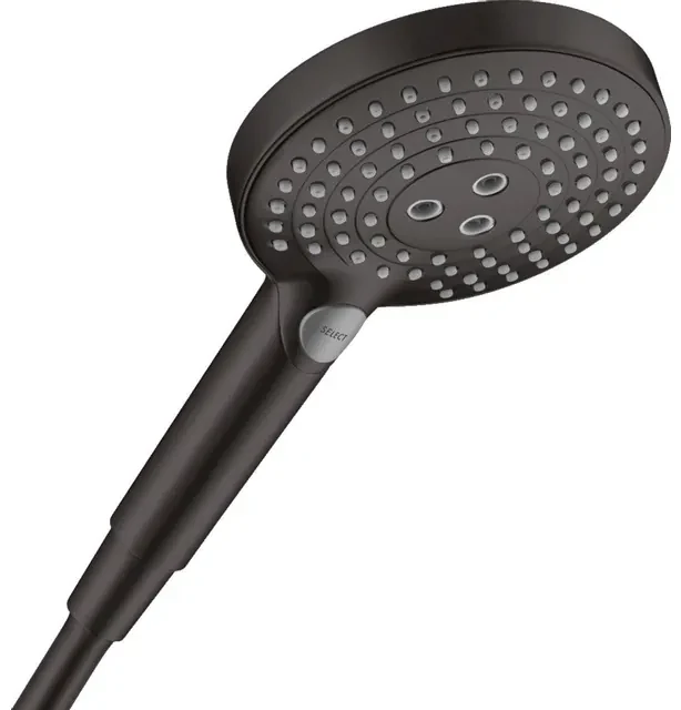 Hansgrohe Raindance Select S handdouche 120 3jet PowderRain mat zwart 26014670