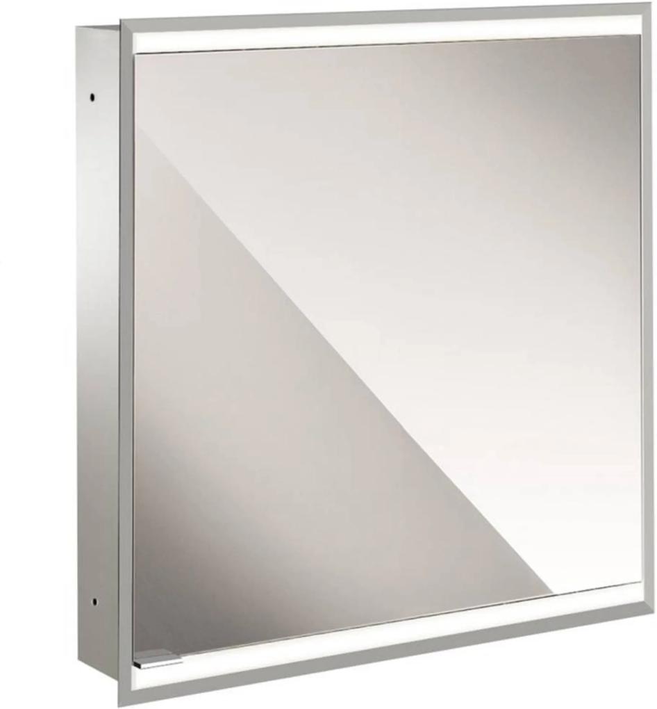 Prime 2 LED Spiegelkast 1 deur rechts inbouw 60x60 cm Wit