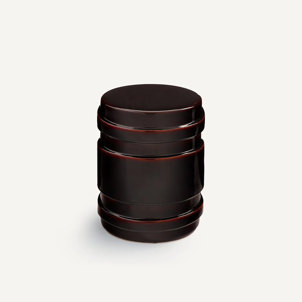 Bijzettafel van geglazuurd keramiek, TORRES