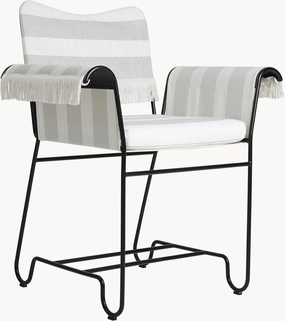 Tuinstoel Tropique met franjes