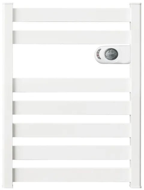 DRL E-Comfort ZION Elektrische Badkamerradiator - 65.8x50.8cm - 500watt - glans wit 212207