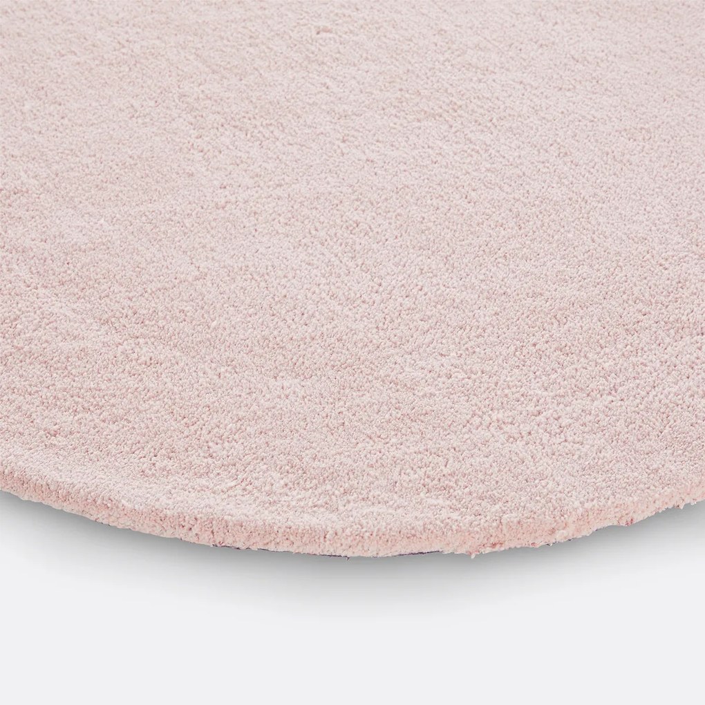 Rond vloerkleed in getuft katoen, Renzo, klein model