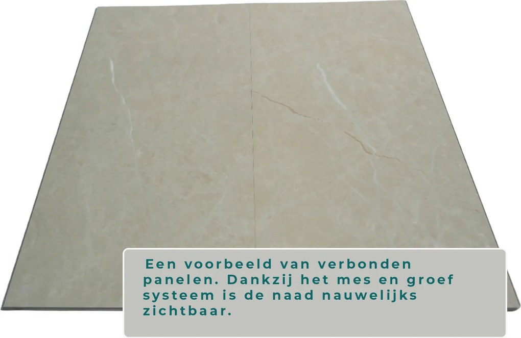 SPC Wandpaneel MAT Beton Dark- mes&amp;groef 60x30cm | Badkamer Wandpanelen
