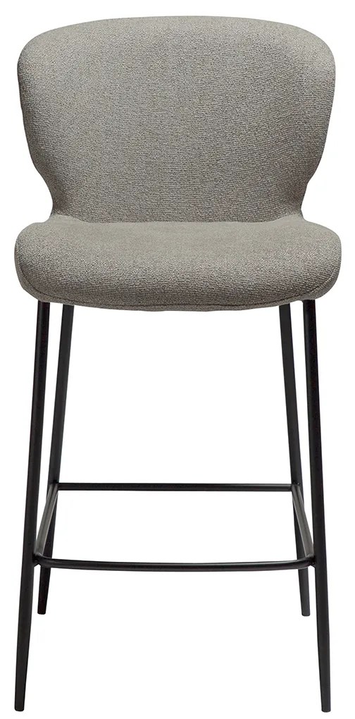 Dan-Form Glory Luxe Barstoel Grijsbruin Boucle