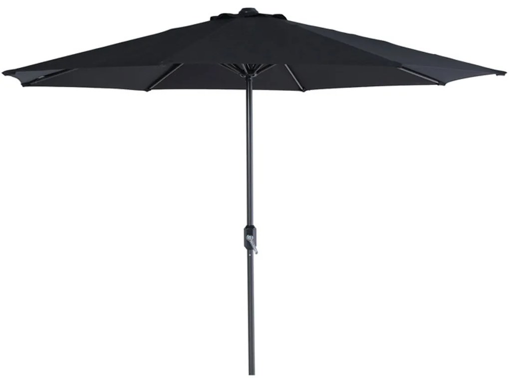 Garden Impressions Lotus parasol Ø300 cm - zwart