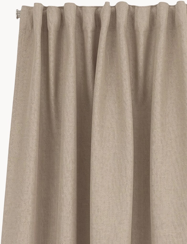 Verduisterend multibandgordijn Cara, B 135 cm