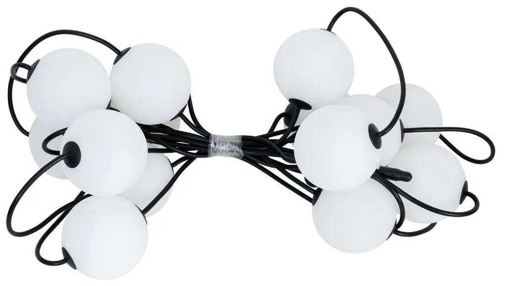 Moderne buiten lichtsnoer 8M incl. LED 14-lichts - Malai
