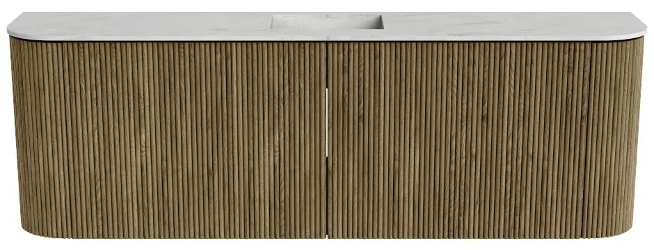 Mondiaz Joya DLux 125cm toiletmeubel ronding links/rechts dusk met wastafel faye midden zonder kraangat opalo