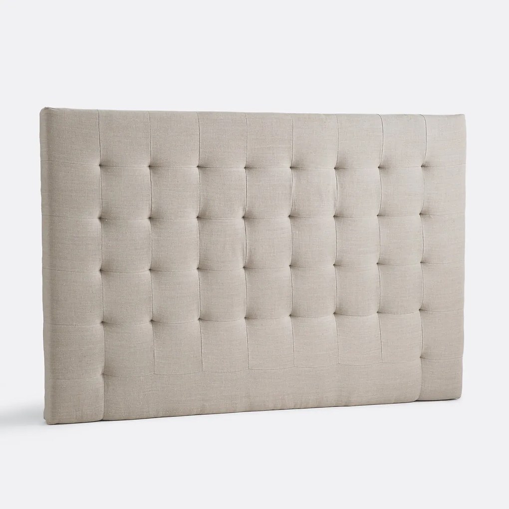 Gecapitonneerd hoofdbord linnen H120cm, Selve