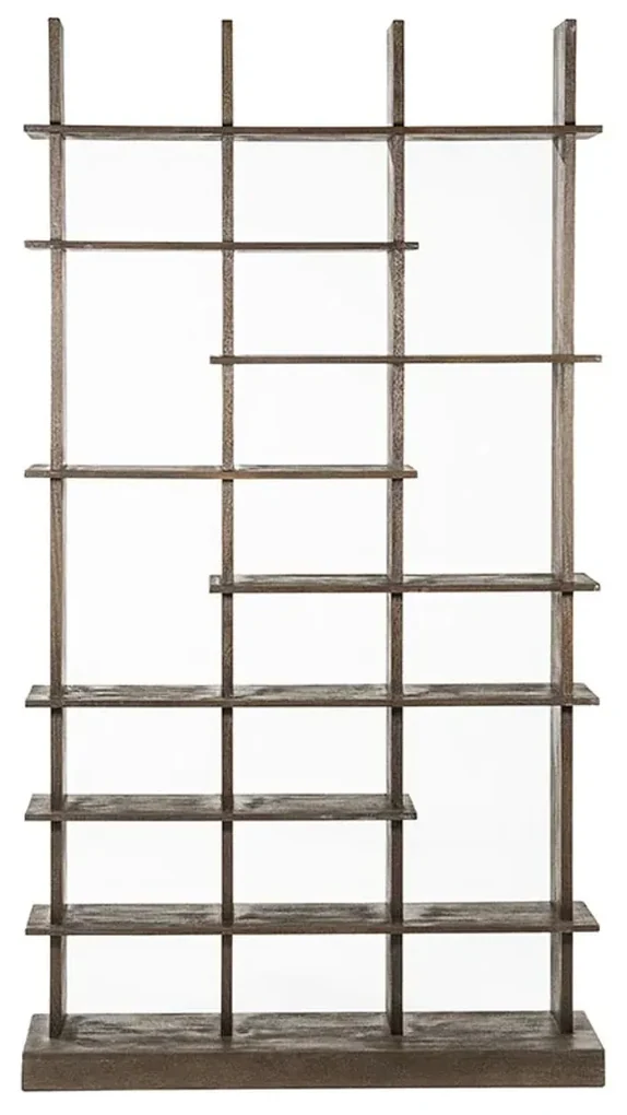 Eleonora Oliver Vakkenkast Mangohout Bruin - 120x40x220cm.