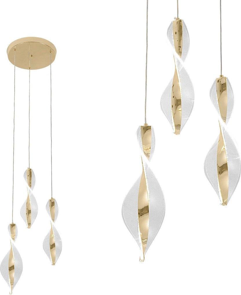 LED lamp G028-3CP GOLD