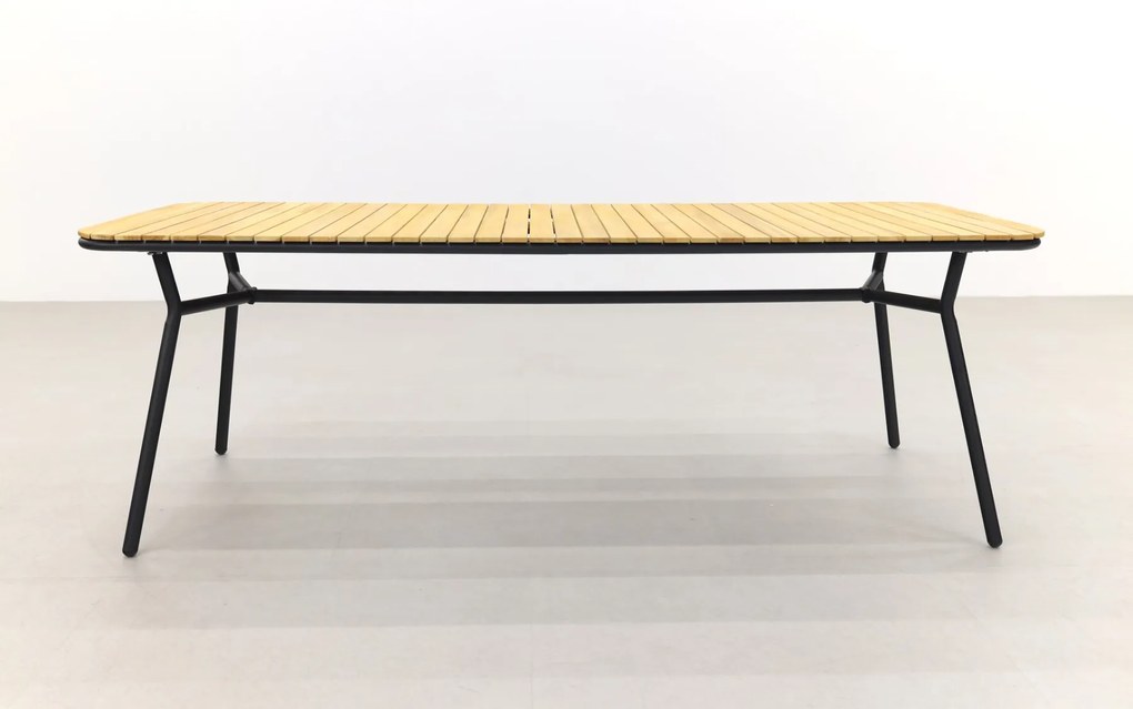 Bella tuintafel - teakhout - 220x95 cm. - B-keus OP=OP