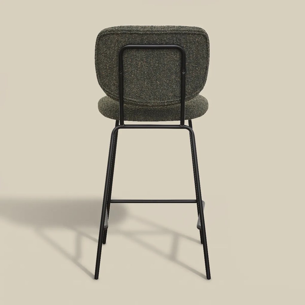 Moderne Barkruk Groen Boucle