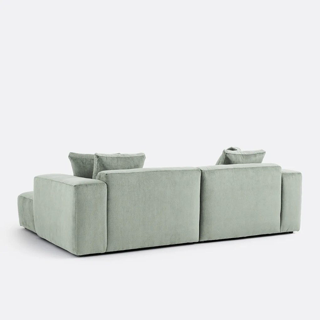 Rechter hoekbank, ribfluweel, Liora