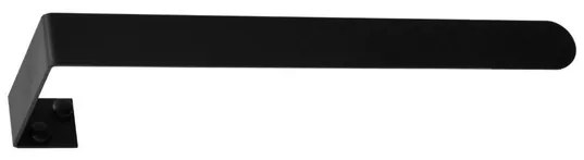 Sanicare Como handdoekhouder - universeel - 40x40cm - mat zwart HB400Z