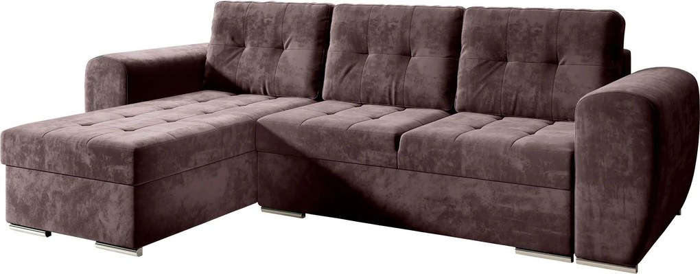 Hoekbank Muncie 109, Aanwezig, Aanwezig, 256x157x86cm, 105 kg, Poten: Kunststof, Metaal