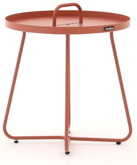 Bijzettafel tuin Manifesto  | Rond  | Tuintafel Aluminium | Ø50cm | Kees Smit Tuinmeubelen