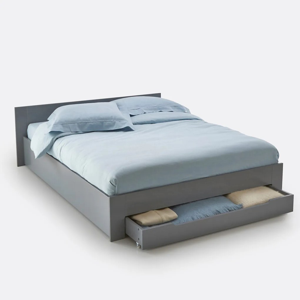 2-persoonsbed met beddenbodem en lade, Crawley