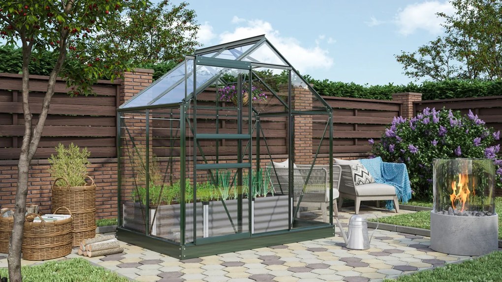 Vitavia Venus serre - 2,5m² - Donkergroen