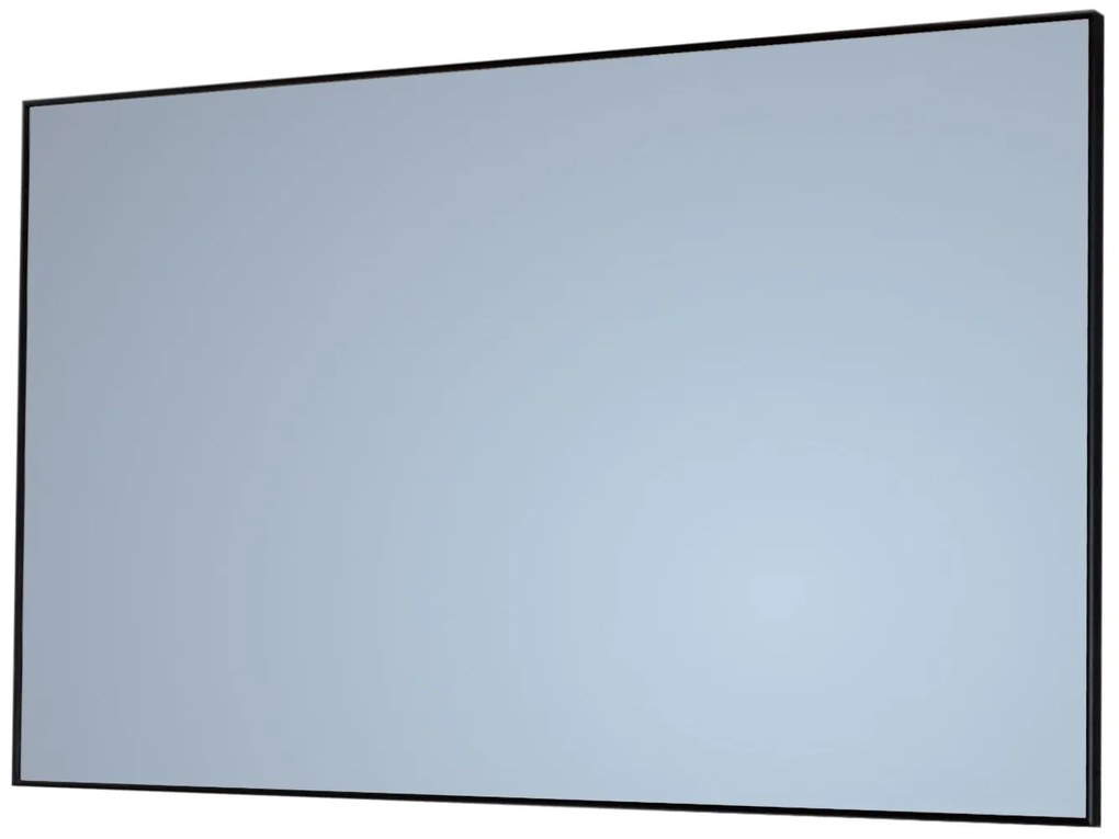 Sanicare Q mirror spiegel met zwarte omlijsting 100x70cm