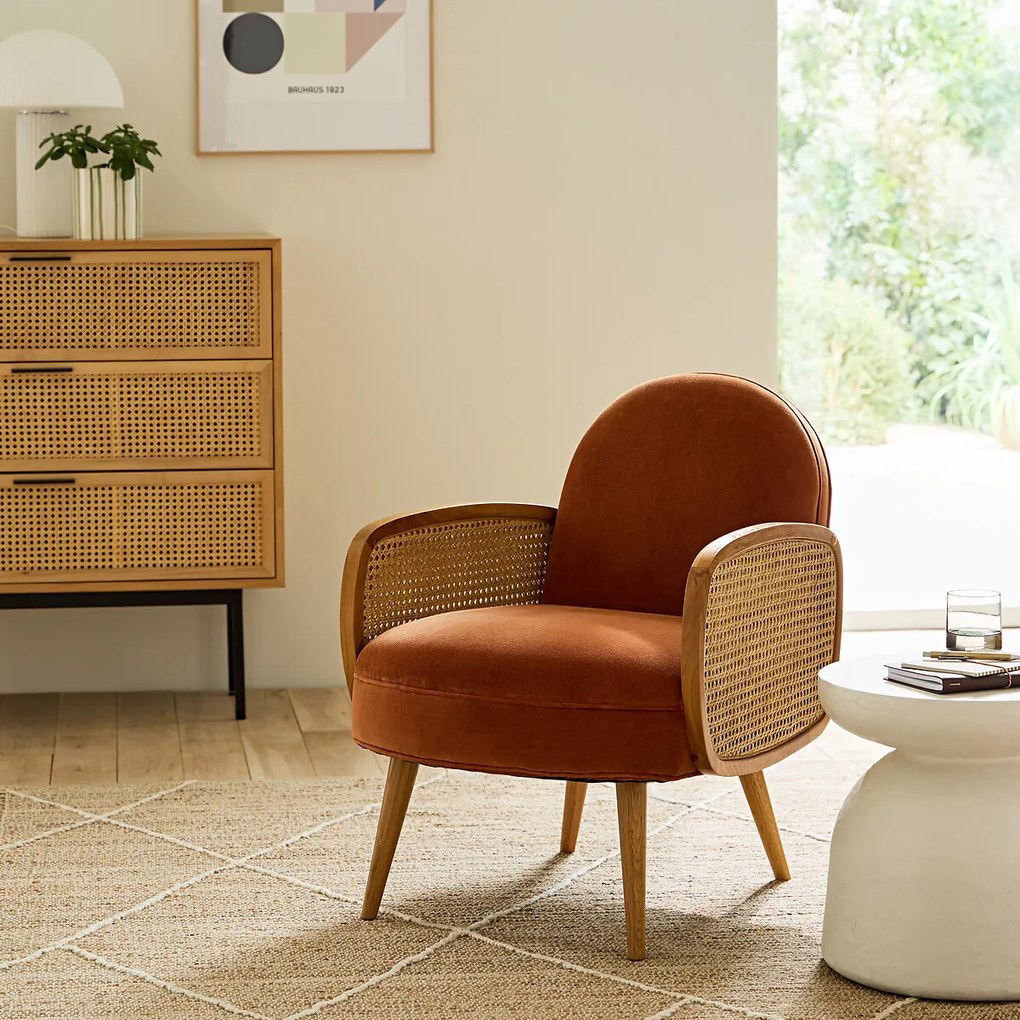 Fauteuil fluweel, Buisseau