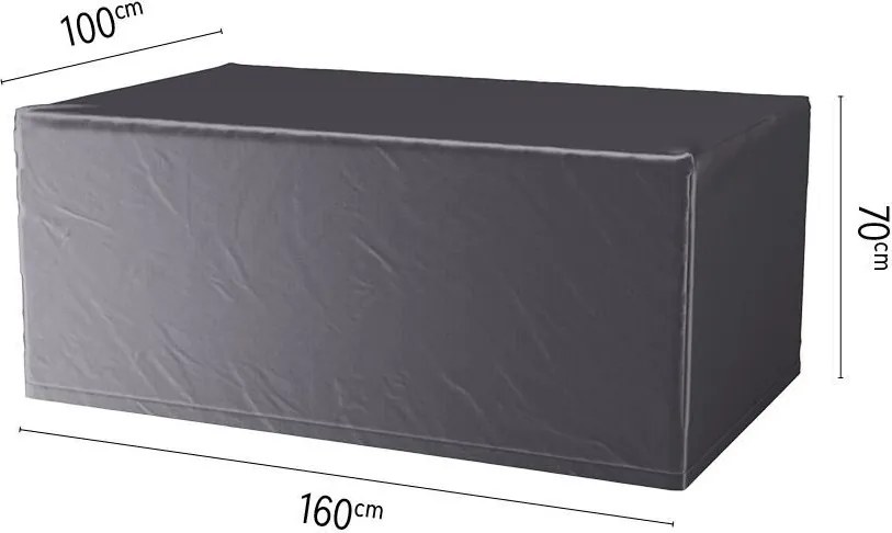 Platinum Aerocover tuintafelhoes - Ademende hoes voor tuintafels van 140 tot 160cm