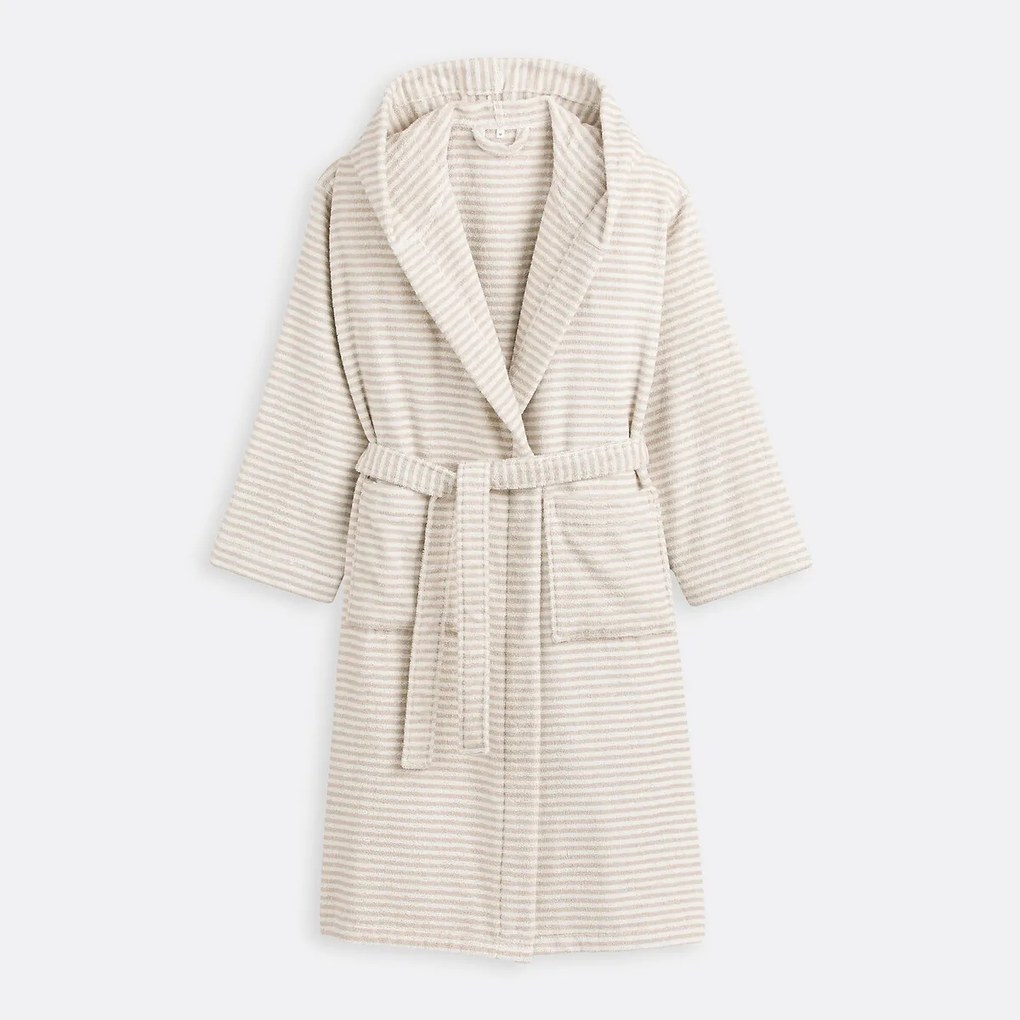 Badjas met kap in bouclé badstof 400 g/m², Malo