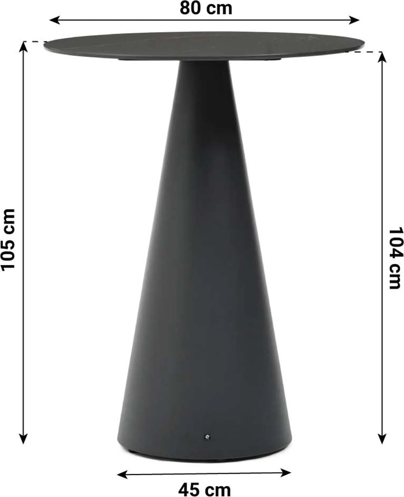 Barset 4 personen 808 cm Rope Grijs Lifestyle Garden Furniture Vicente/Serino