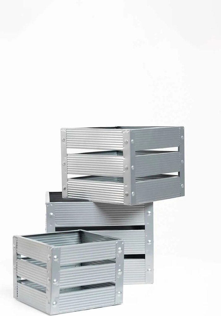 Set van 3 Torix metalen dozen