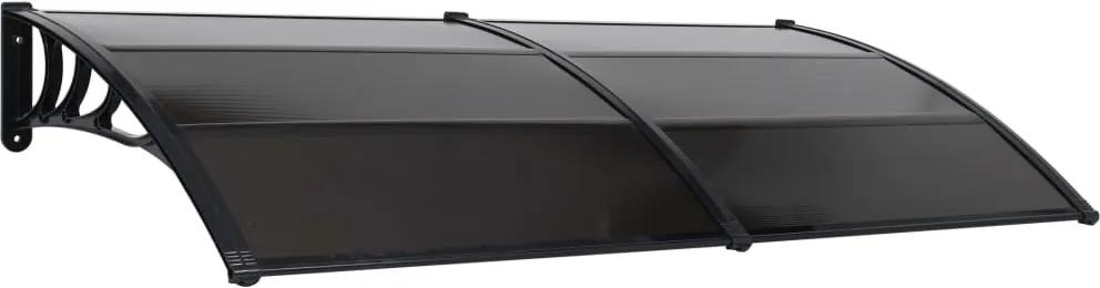 Deurluifel 200x100 cm PC zwart