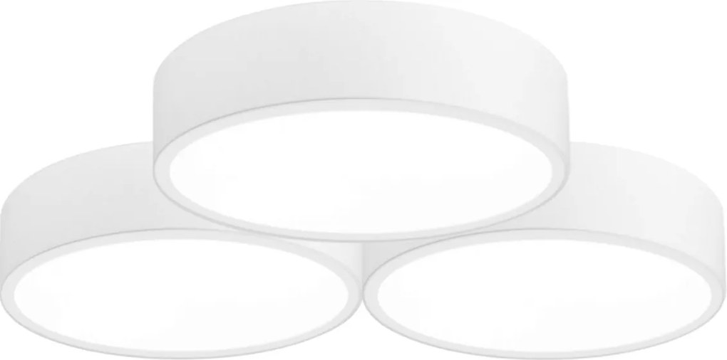 Plafondlamp APP879-C Triple Wit 3x40cm