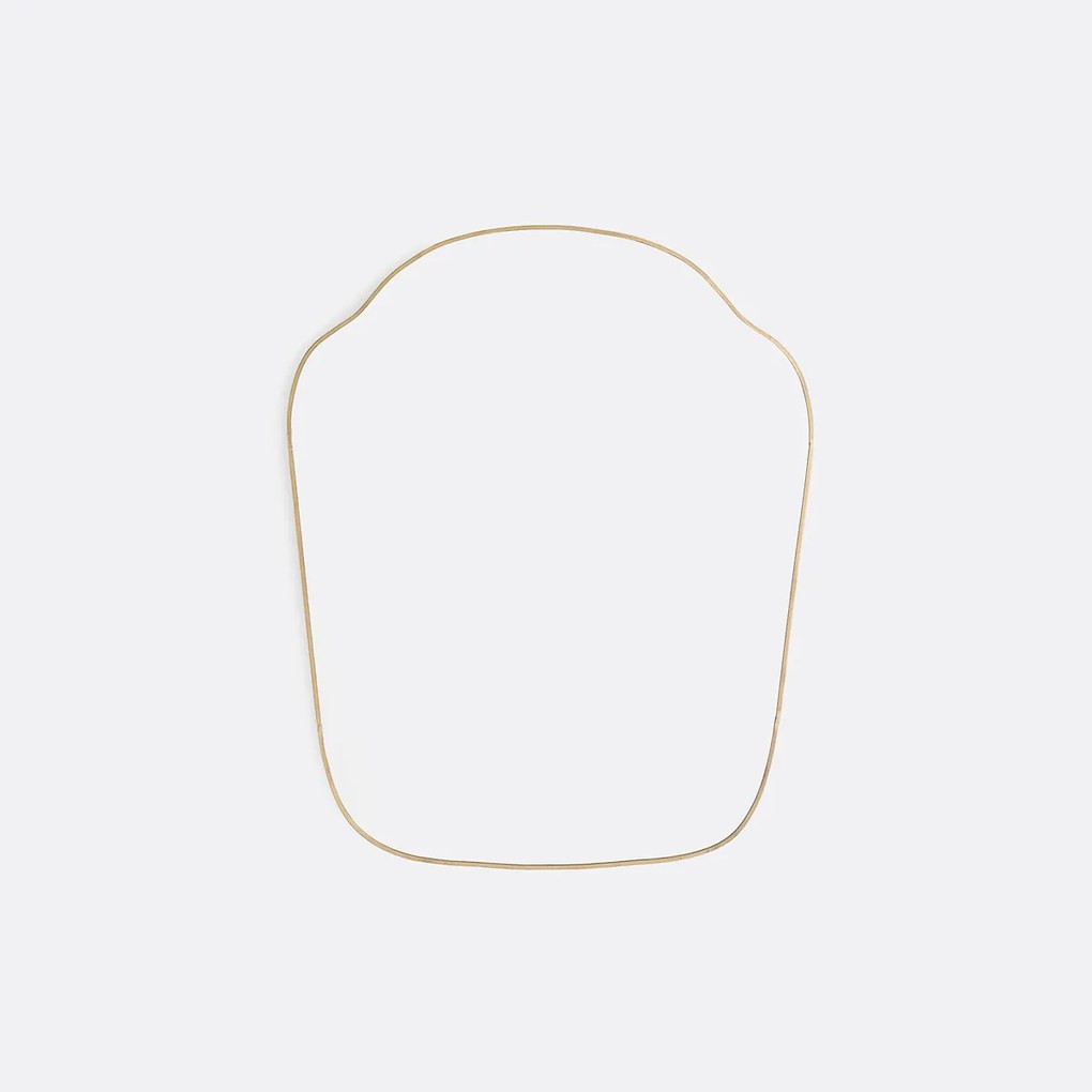 Spiegel in messing 40x50 cm, Uyova