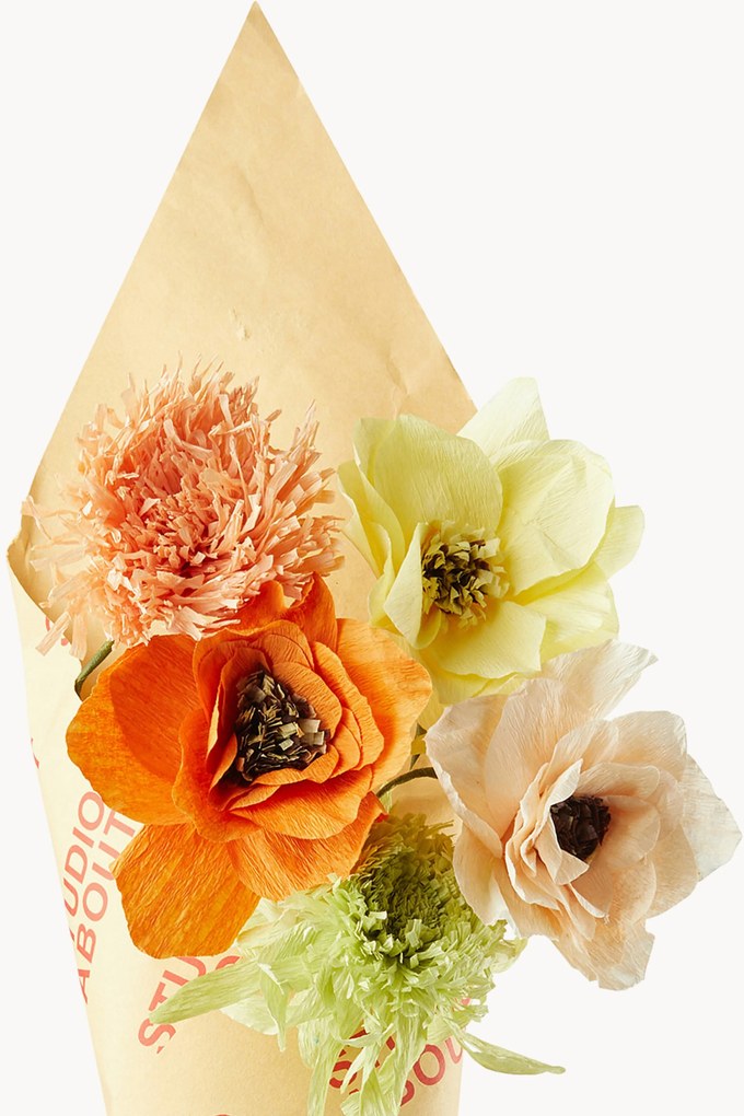 Handgemaakt kunstboeket Sunshine