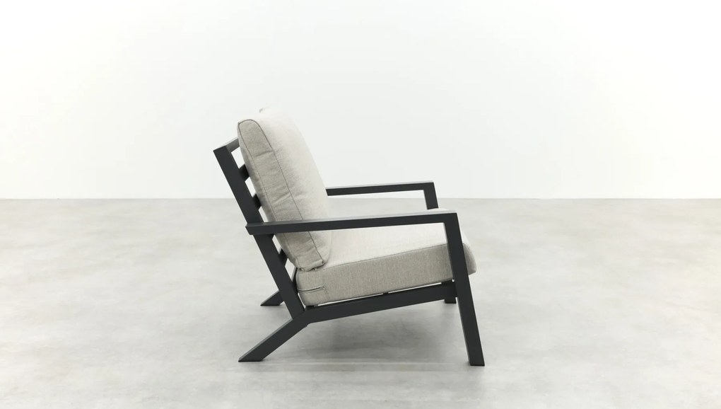 Boston/Mindo stoel - 3-zitsbank loungeset - 5-delig