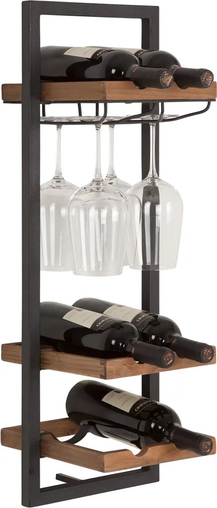 DTP Home Winemate Natural Type D Wijnrek Hangend - 25x25x75cm.