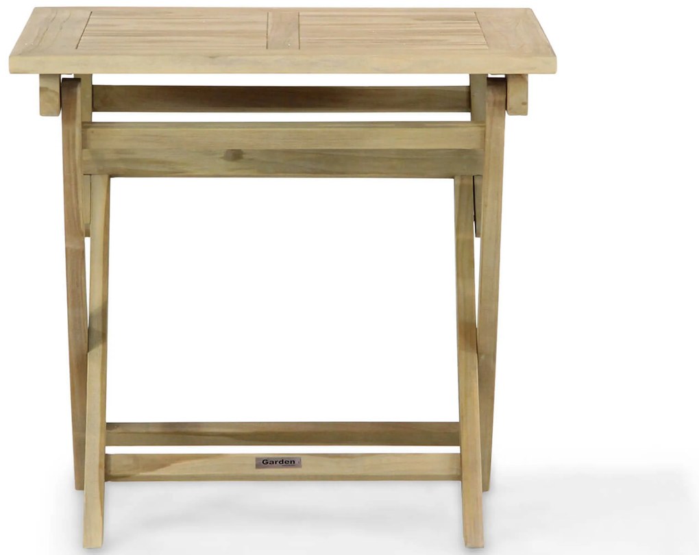 Tuinset 2 personen 80 cm Teak Taupe Garden Collections Birmingham/Derby