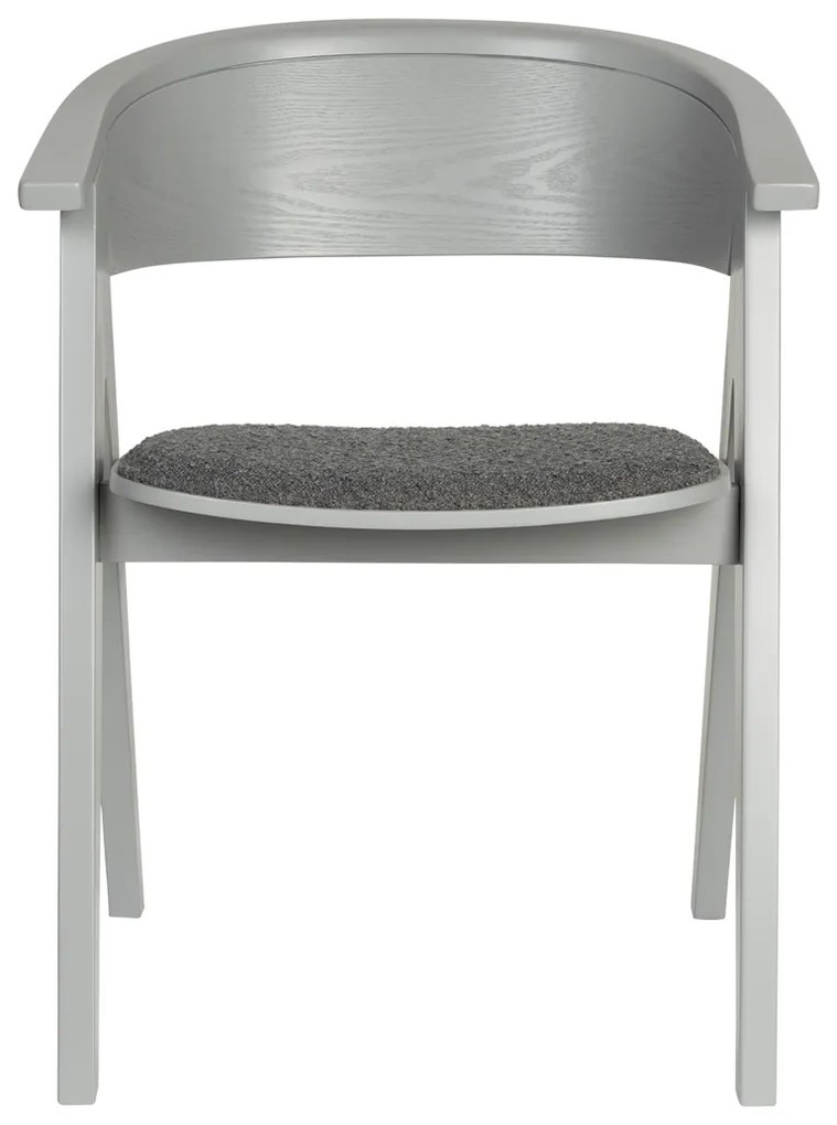 Zuiver Ndsm Design Eetkamerstoel Grijs Hout
