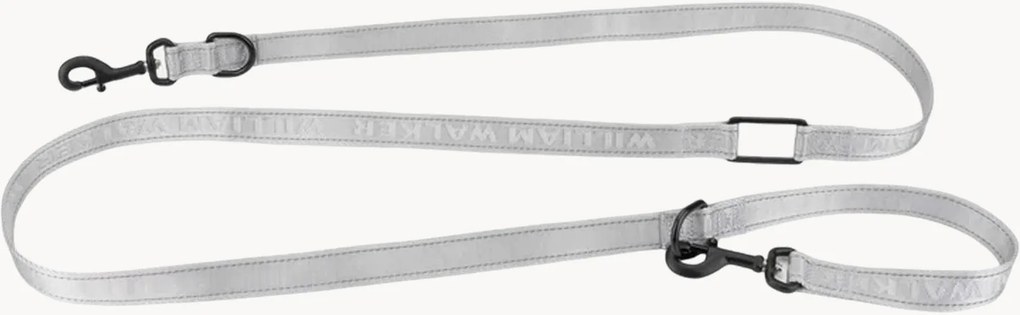 Reflecterende jacquard hondenriem Lunar, verstelbaar