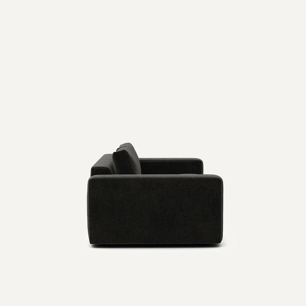 Compacte bank 3-zit in fluweel, Skander