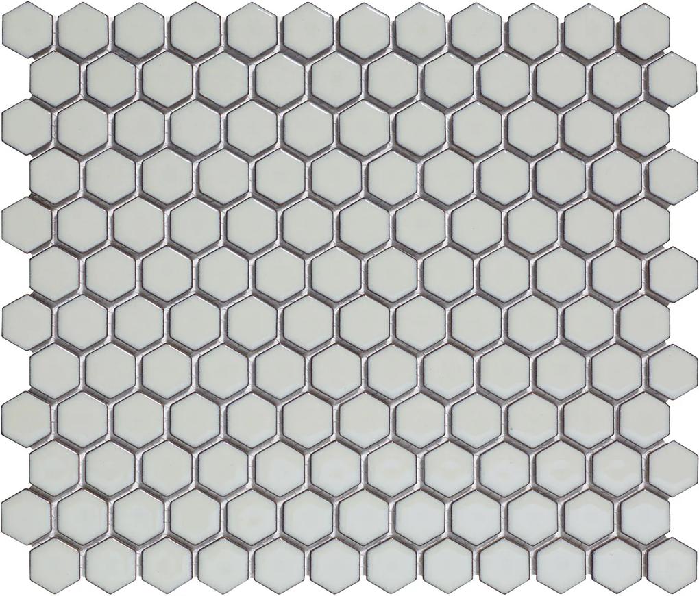 Mozaiek Barcelona Hexagon Licht Grijs 2,3x2,6