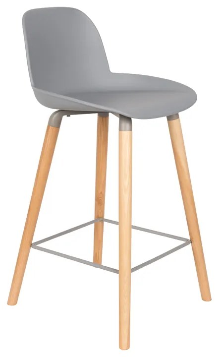 Zuiver Albert Kuip Design Barkruk Lichtgrijs