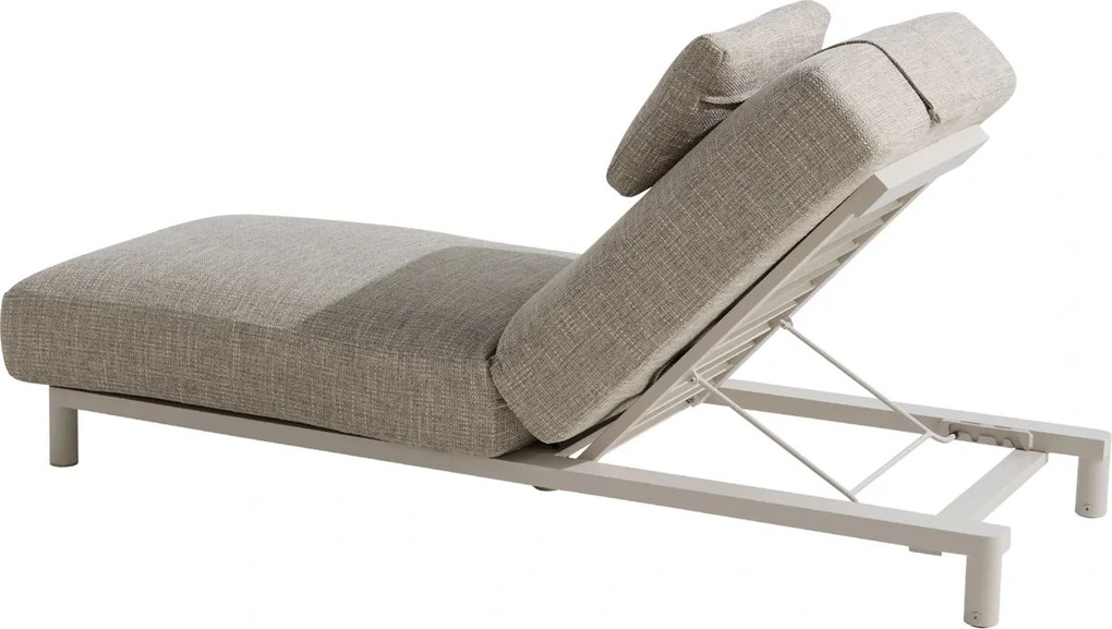 4 Seasons Outdoor Madeira ligbed Linen Ligbed   beige weerbestendig