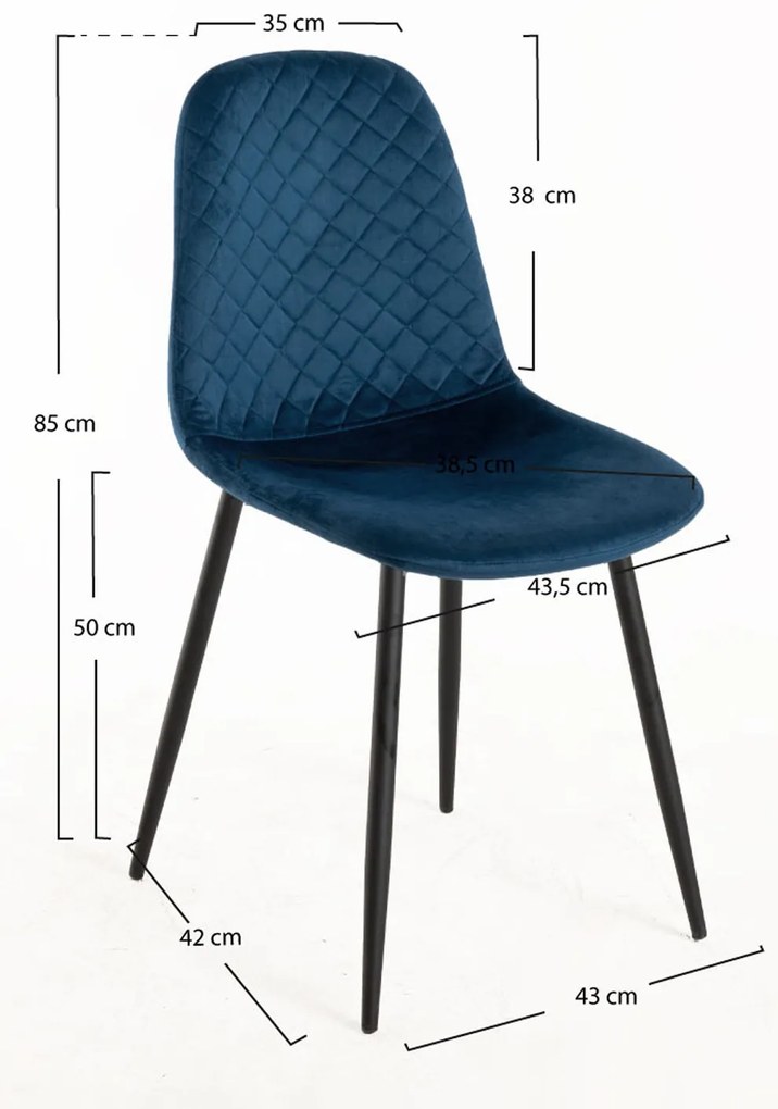 Pack 4 Stoelen Boide
