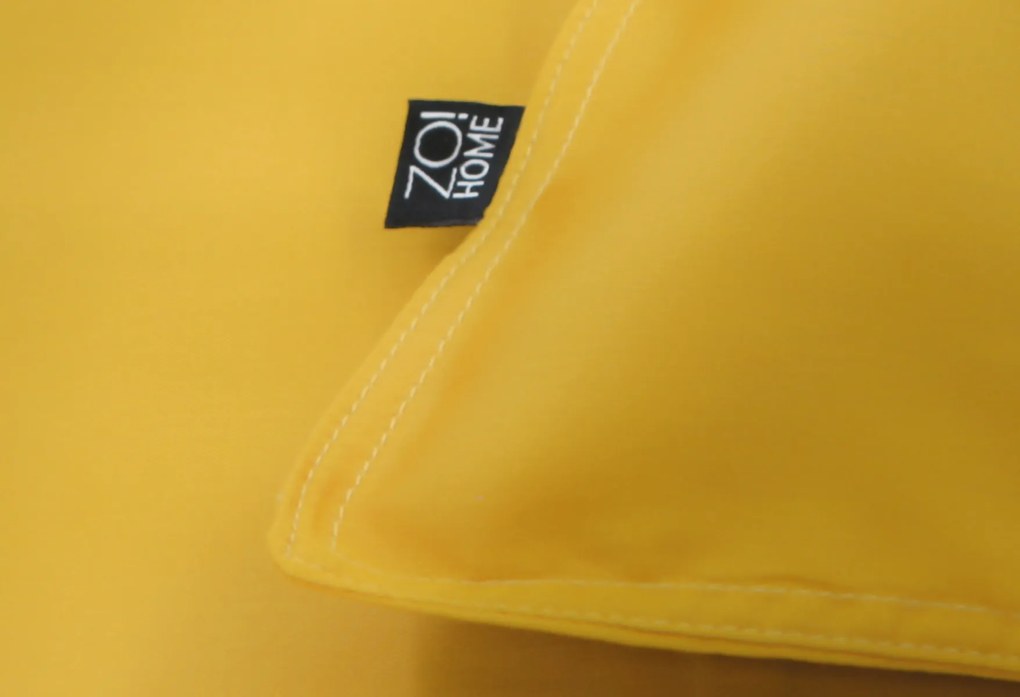 Zo!Home Satinado Dekbedovertrek Ochre Gold – Bij Swiss Sense