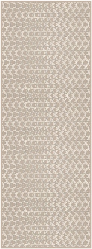 Vinyl vloerkleed Olas Japonesas Beige