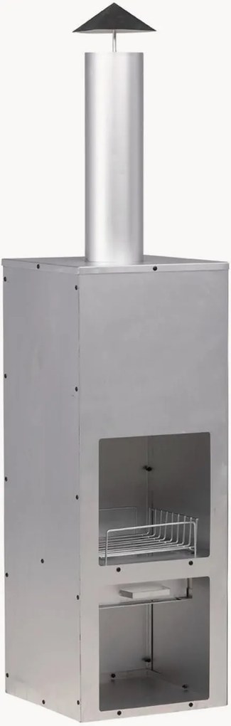 Tuinhaard Alo met houtopslag