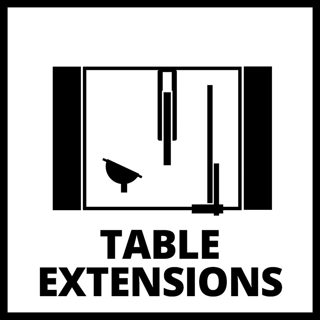 Einhell Zaagtafel | TC-TS 2025/2 U