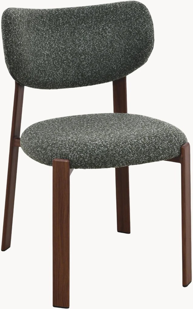Chenille eetkamerstoel Colette